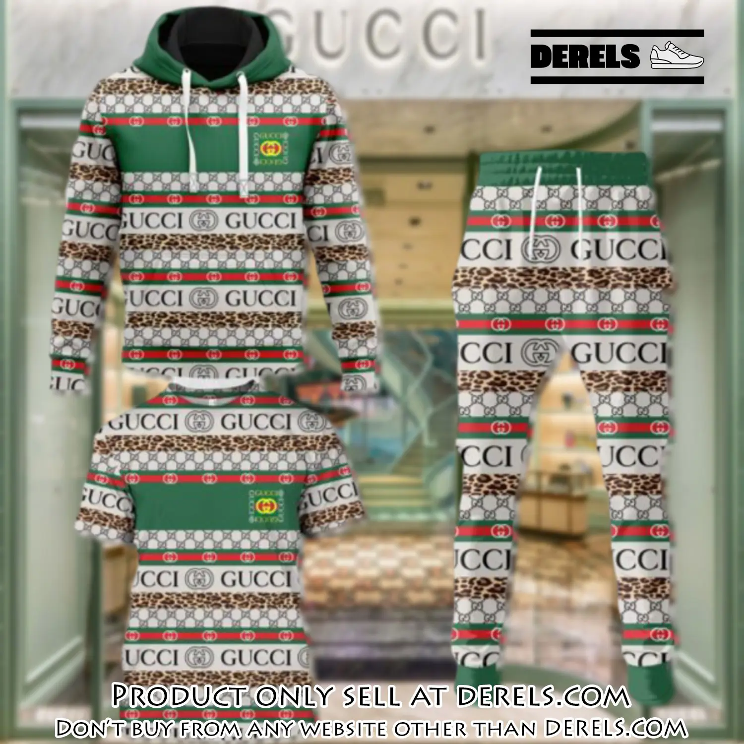 Gucci luxury brand combo tshirt hoodie long pants set trending 24 outfit sport lcs1033 dr2018102